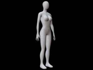 Mannequin Female 3D Model