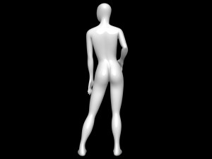 Mannequin Female 3D Model