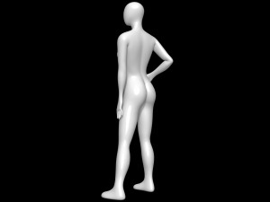 Mannequin Female 3D Model