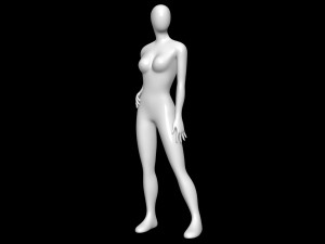 Mannequin Female 3D Model