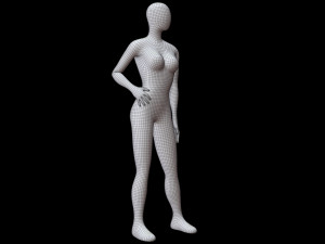 Mannequin Female 3D Model