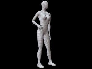 Mannequin Female 3D Model