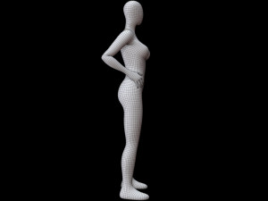 Mannequin Female 3D Model