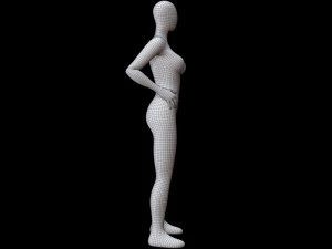 Mannequin Female 3D Model