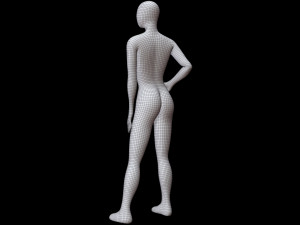 Mannequin Female 3D Model