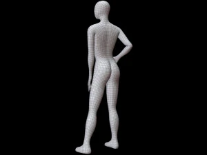 Mannequin Female 3D Model