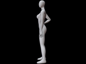 Mannequin Female 3D Model