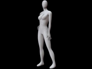 Mannequin Female 3D Model