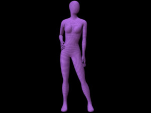 Mannequin Female 3D Model