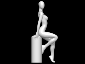 Mannequin Female 3D Model