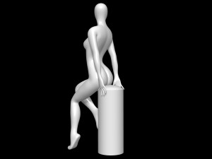 Mannequin Female 3D Model