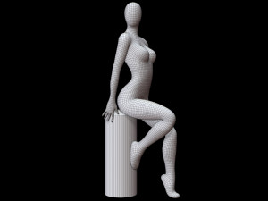 Mannequin Female 3D Model