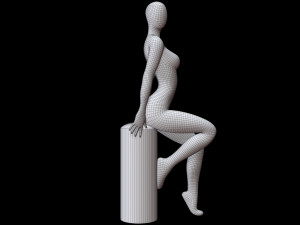 Mannequin Female 3D Model