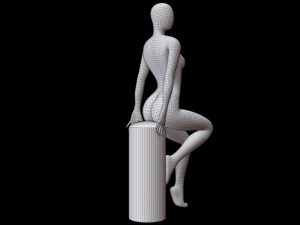 Mannequin Female 3D Model