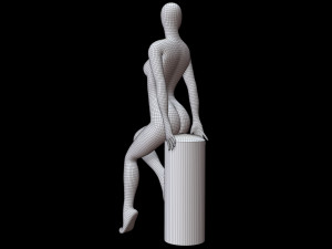 Mannequin Female 3D Model