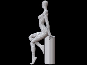 Mannequin Female 3D Model