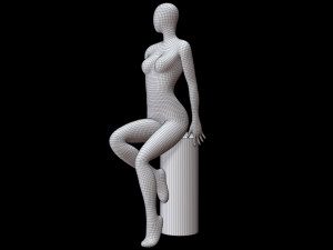 Mannequin Female 3D Model