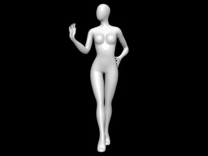 Mannequin Female 3D Model