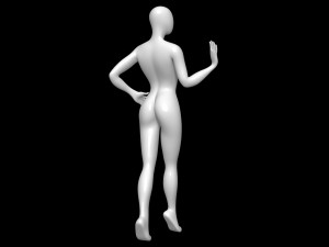 Mannequin Female 3D Model