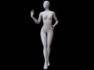 Mannequin Female 3D Model