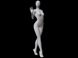 Mannequin Female 3D Model