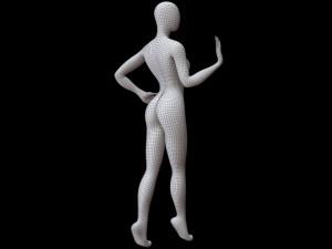 Mannequin Female 3D Model