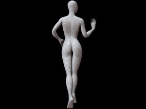 Mannequin Female 3D Model