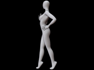 Mannequin Female 3D Model