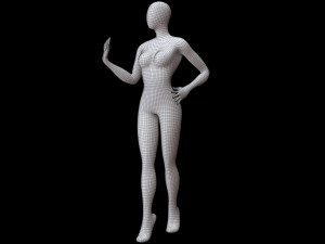 Mannequin Female 3D Model