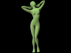 Mannequin Female 3D Модель