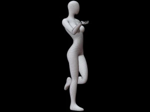 Mannequin Female 3D Model