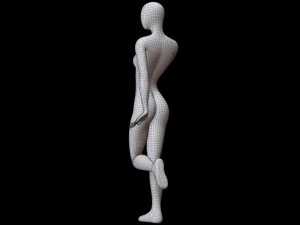 Mannequin Female 3D Model
