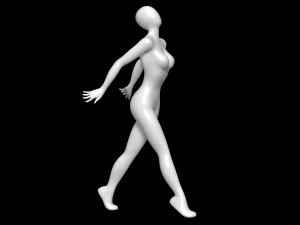 Manichino femminile Modello 3D