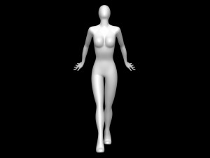 Mannequin Female Modelo 3D