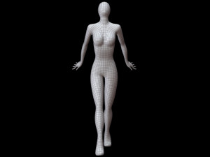 Mannequin Female Modelo 3D