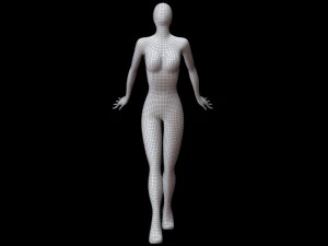 Mannequin Female 3D Model
