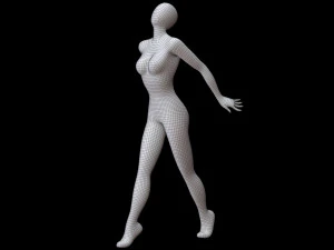 Mannequin Female 3D Model