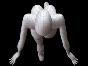 Mannequin Female 3D Model