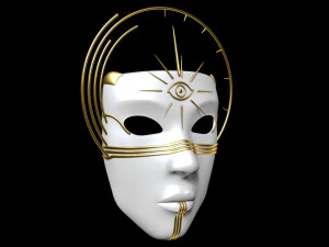 Mask Face 3D Model