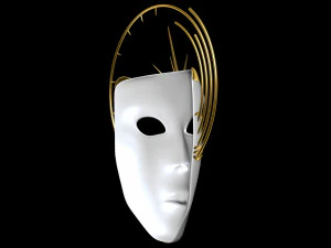 Mask Face 3D Model
