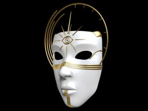 Mask Face 3D Model
