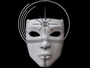 Mask Face 3D Model