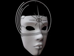 Mask Face 3D Model