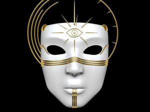 Mask Face 3D Model