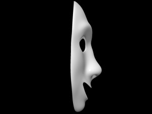 Mask Comedy Drama 3D Модель