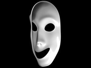 Mask Comedy Drama 3D Модель