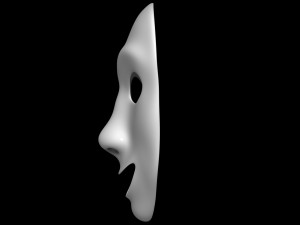 Mask Comedy Drama 3D Модель