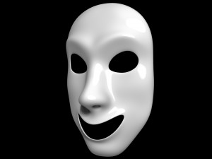 Mask Comedy Drama 3D Модель