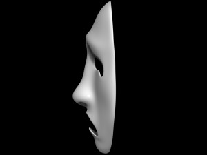 Mask Comedy Drama 3D Модель
