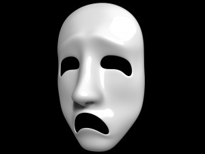 Mask Comedy Drama 3D Модель